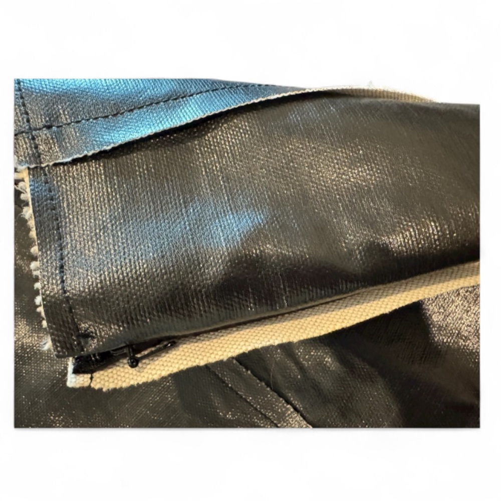 MARINA MOSCONE 
Cha Cha Coated Canvas Midi Skirt - Picture 4 of 7